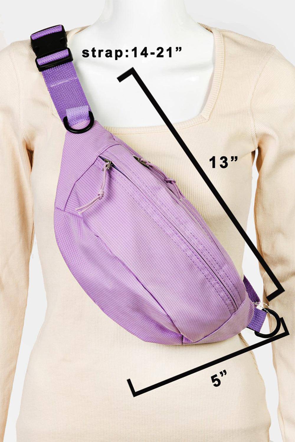 Adjustable Strap Sling Bag - Dapper Deluxe Fashion