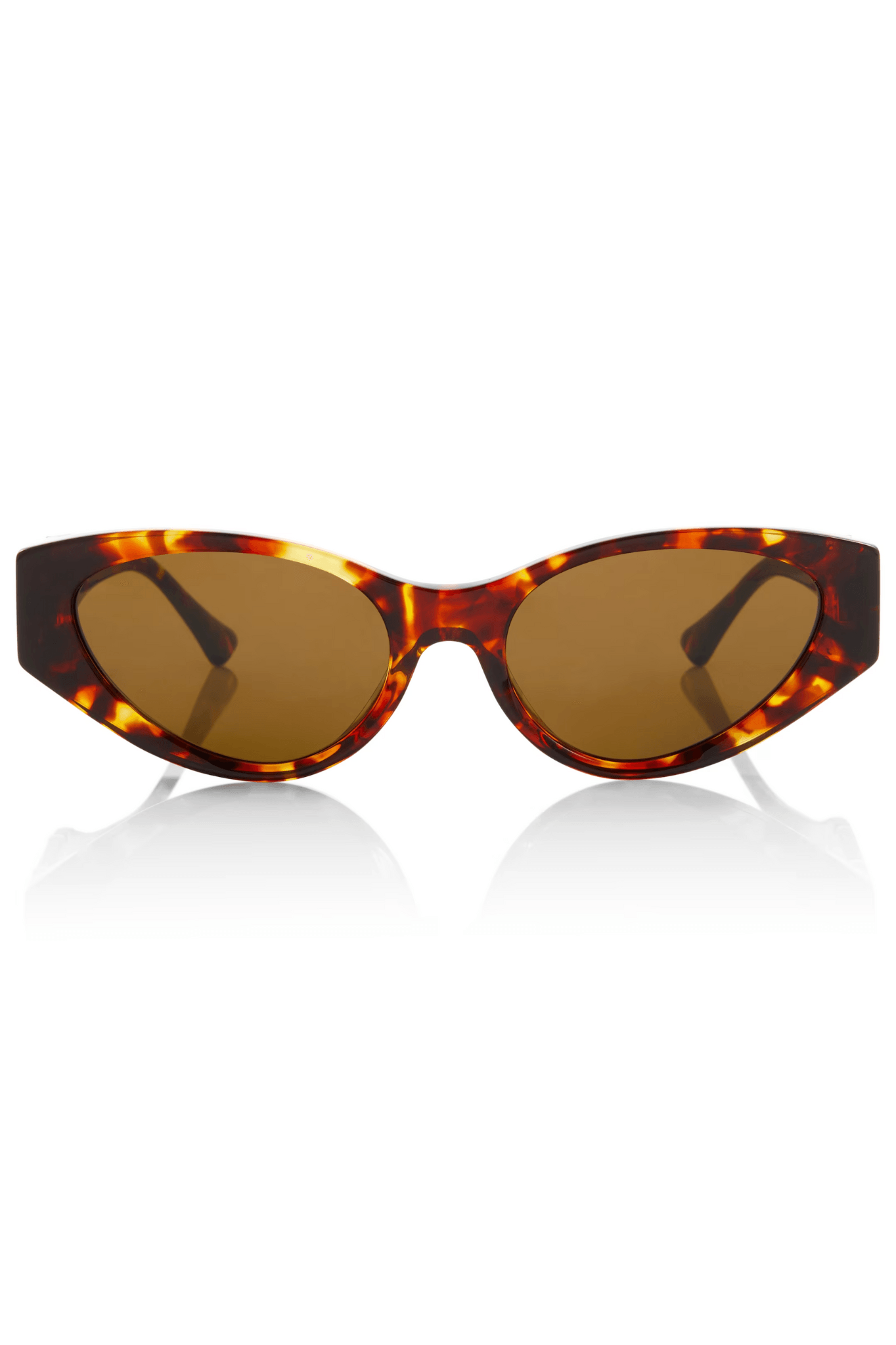 Tortoiseshell Cat-Eye Sunglasses - Dapper Deluxe Fashion