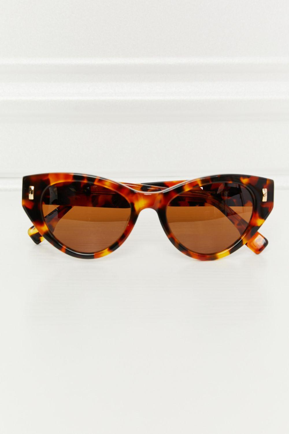 Tortoiseshell Cat-Eye Sunglasses - Dapper Deluxe Fashion