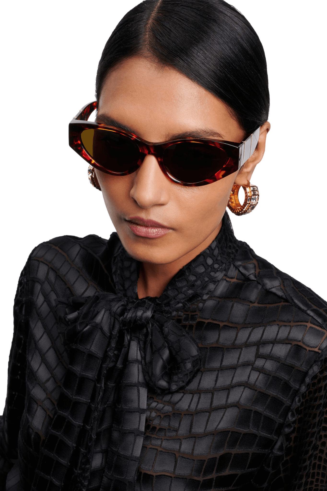 Tortoiseshell Cat-Eye Sunglasses - Dapper Deluxe Fashion