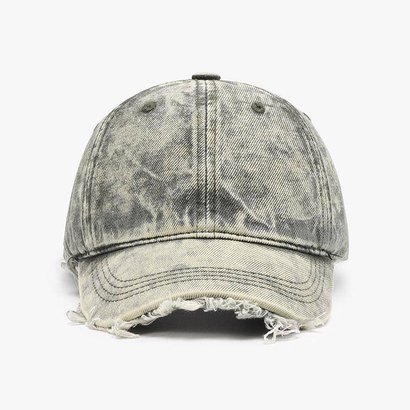 Raw Hem Denim Hat - Dapper Deluxe Fashion