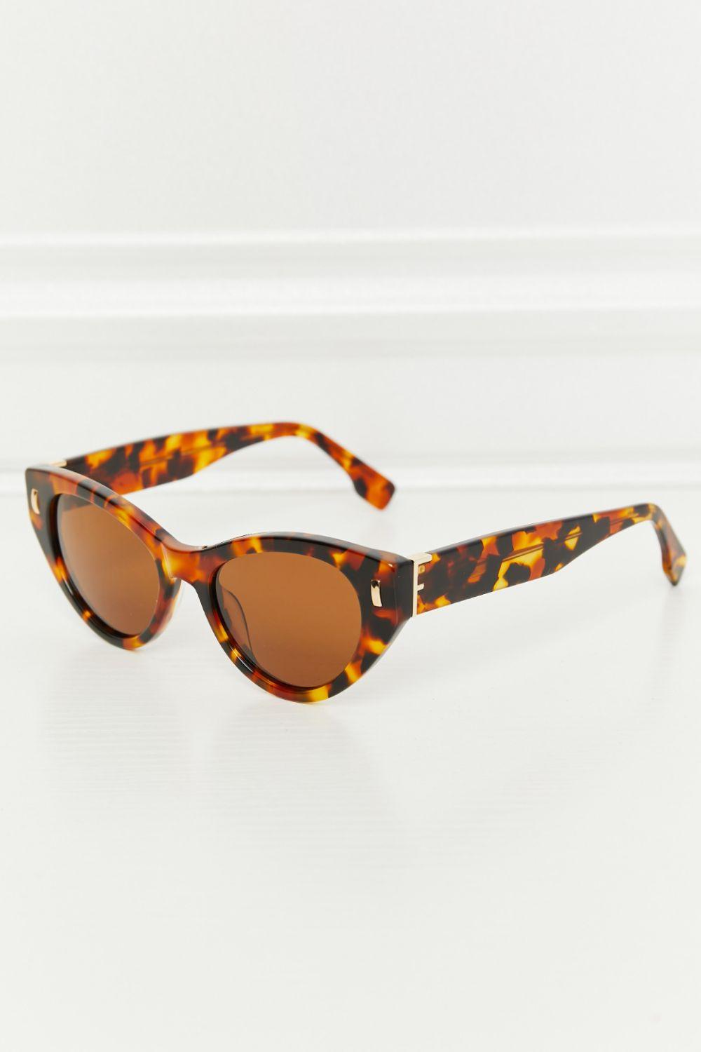 Tortoiseshell Cat-Eye Sunglasses - Dapper Deluxe Fashion