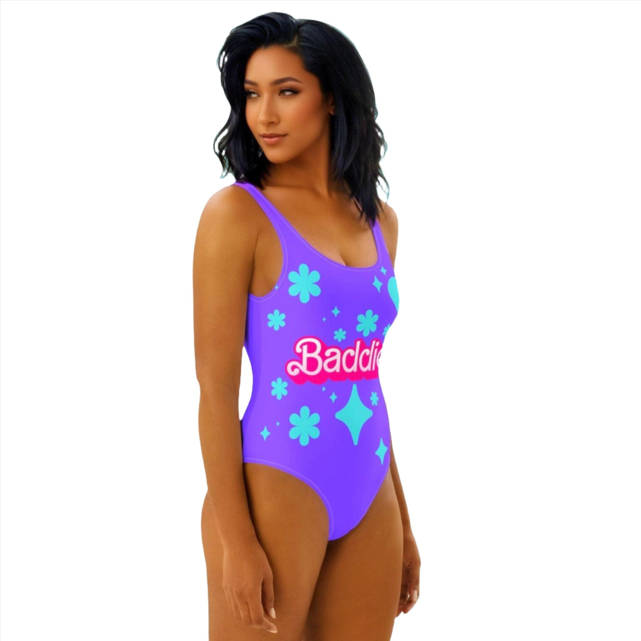 Baddie One-Piece Swimsuit - Dapper Deluxe Fashion