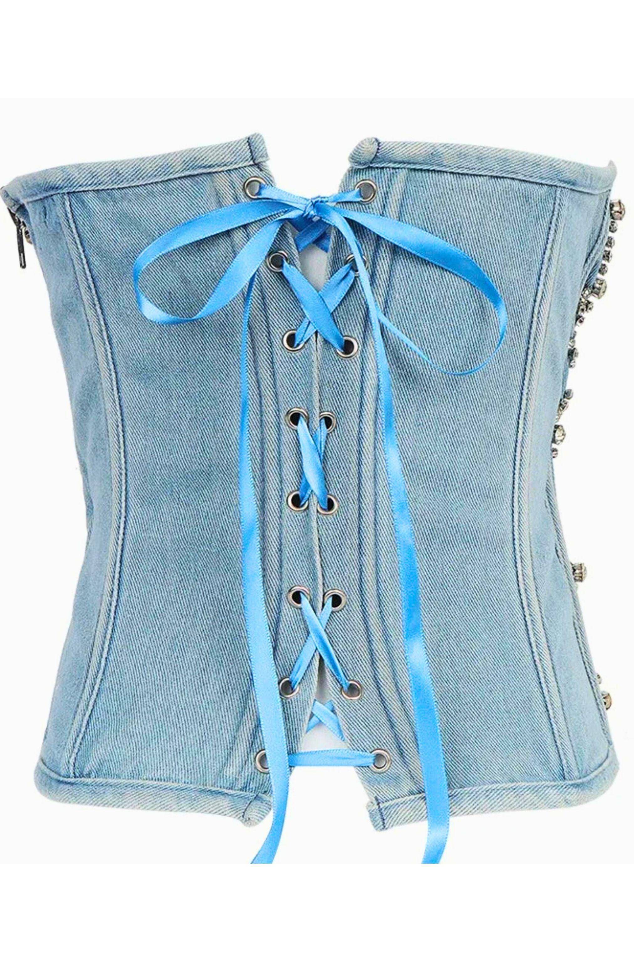 Cher Diamonds Corset - Dapper Deluxe Fashion