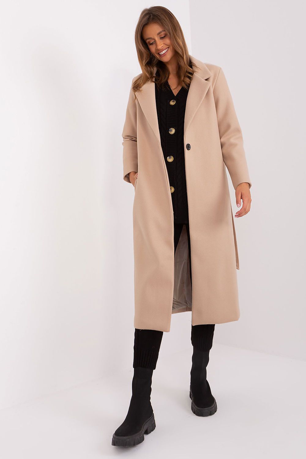 Women's Luxe City Belted Coat