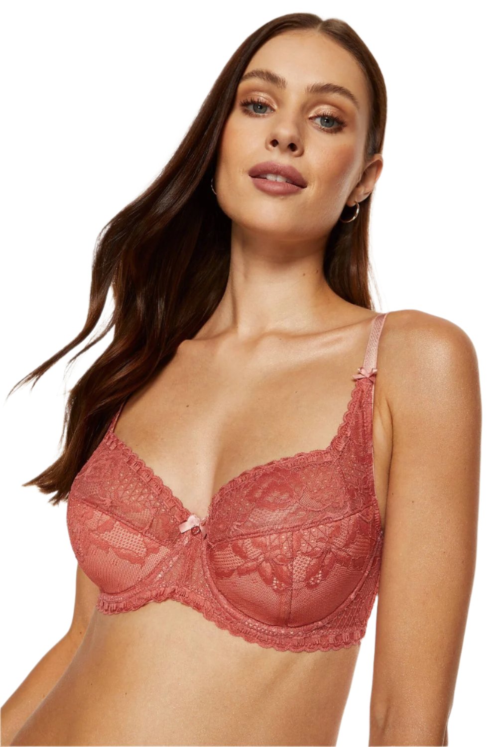 Blush Seduction Full-Coverage Lace Bra