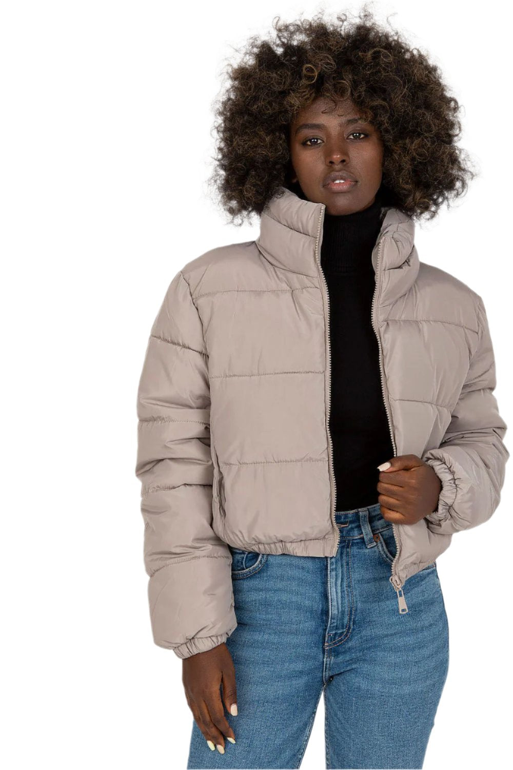 Amira Puffer Crop Jacket