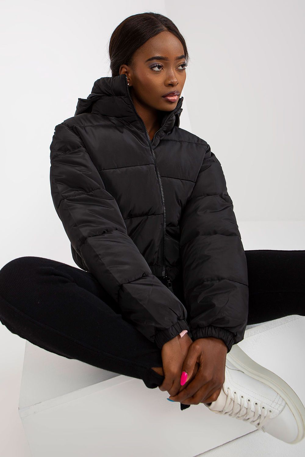 Amira Puffer Crop Jacket