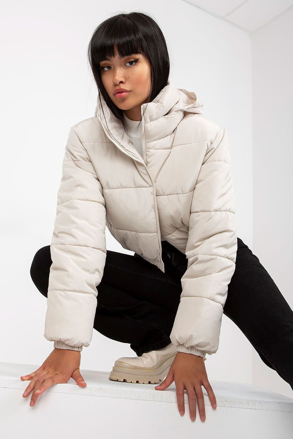 Amira Puffer Crop Jacket