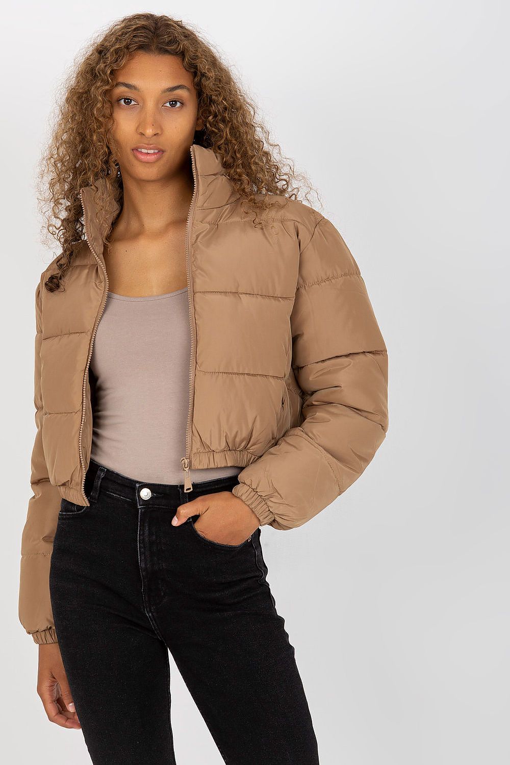 Amira Puffer Crop Jacket