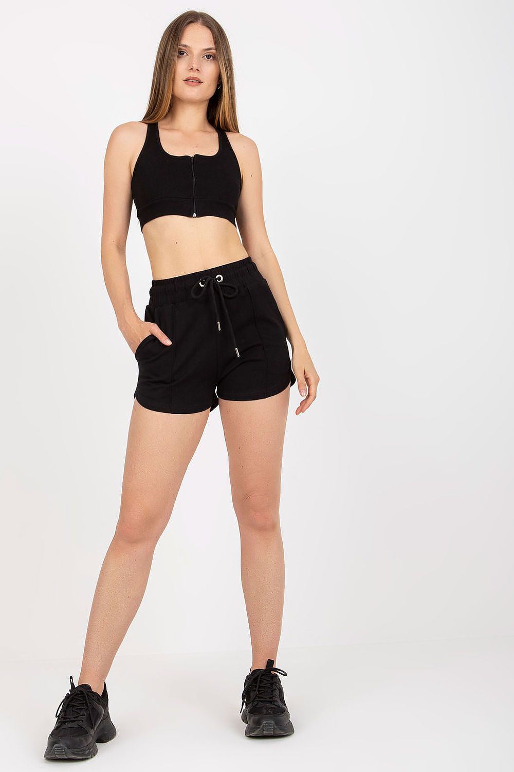 Luxe Chill High-Waisted Lounge Shorts