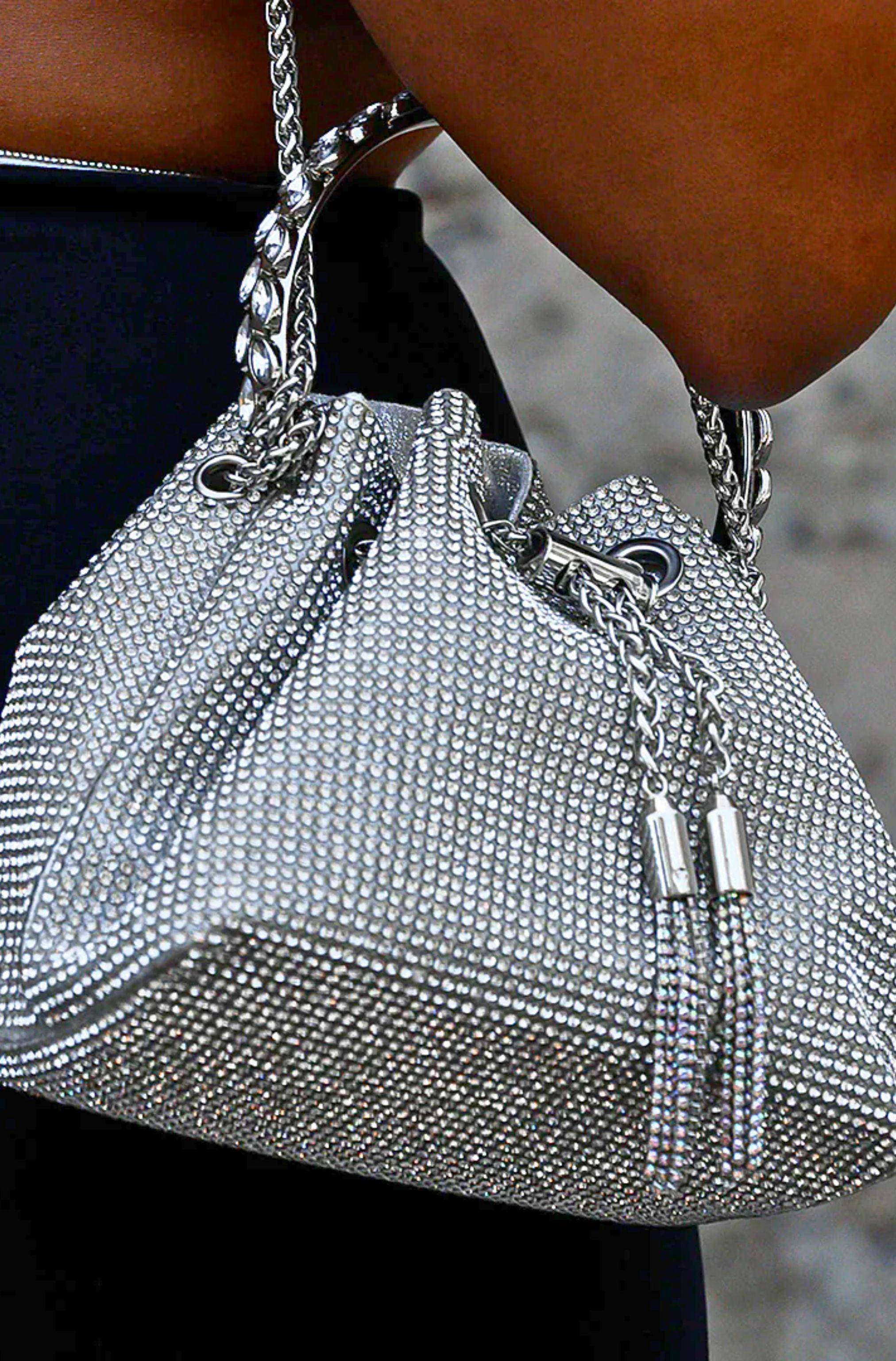 Diana Crystal Top-Handle bag - Dapper Deluxe Fashion