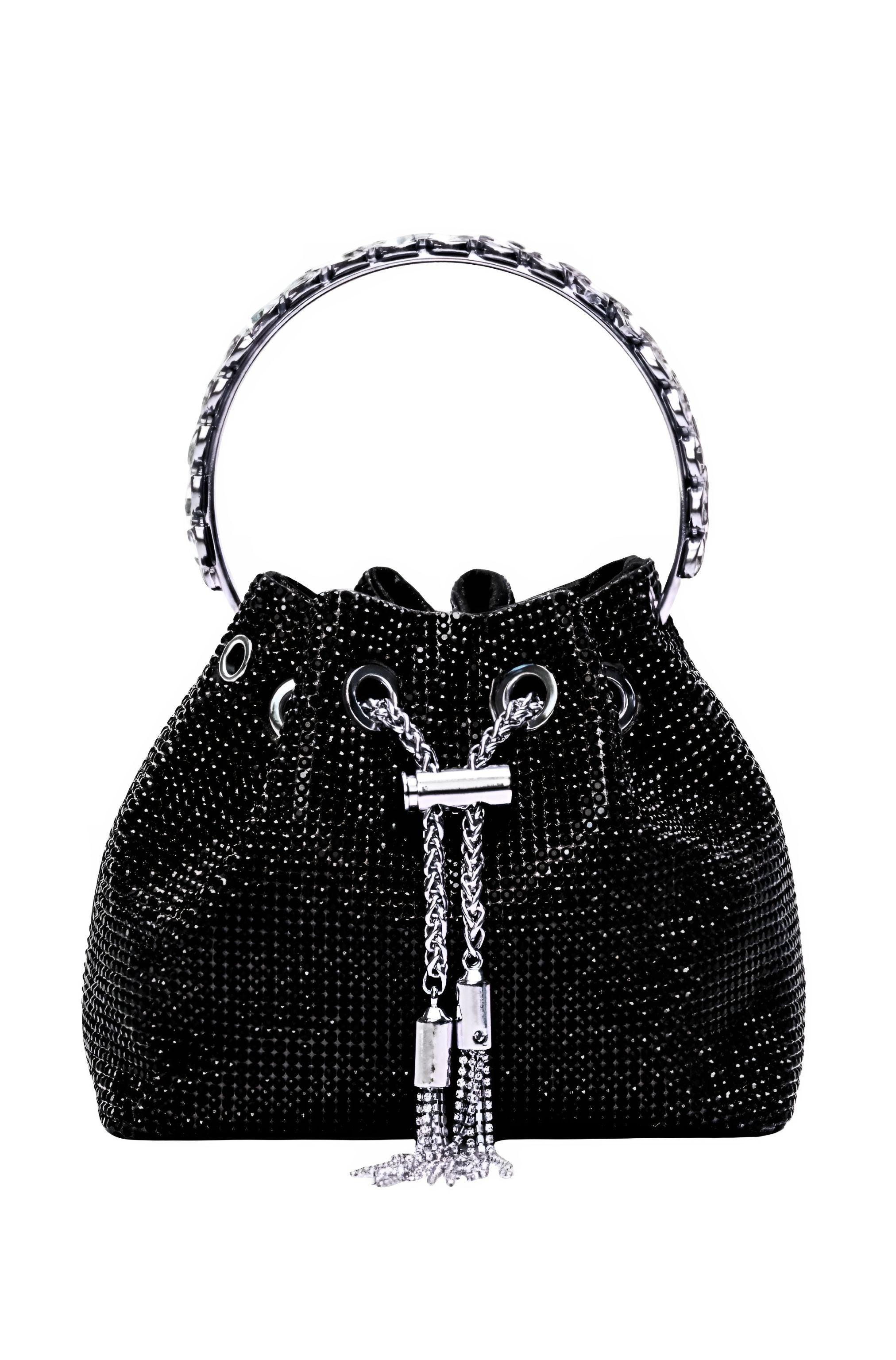 Diana Crystal Top-Handle bag - Dapper Deluxe Fashion