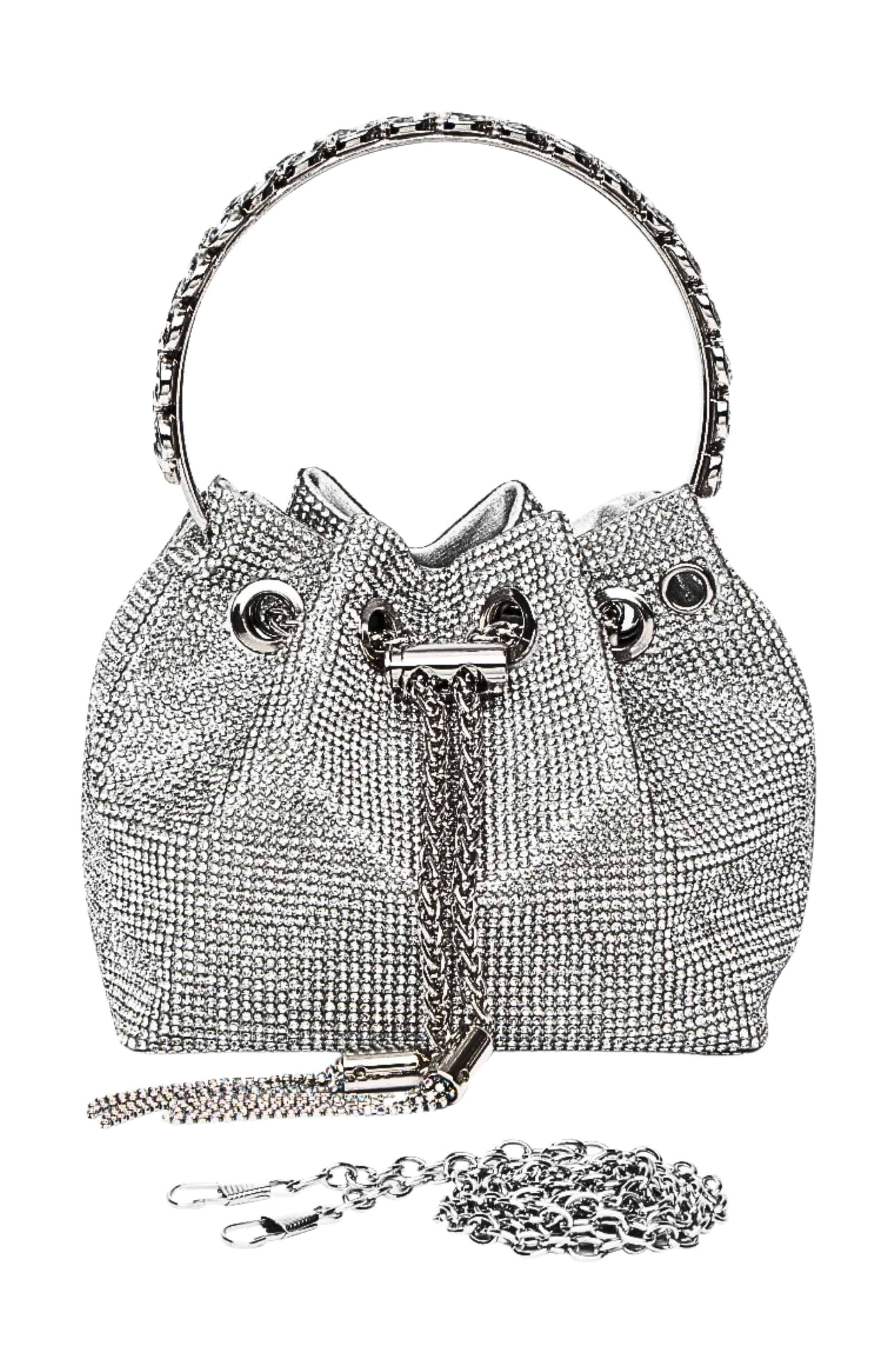 Diana Crystal Top-Handle bag - Dapper Deluxe Fashion