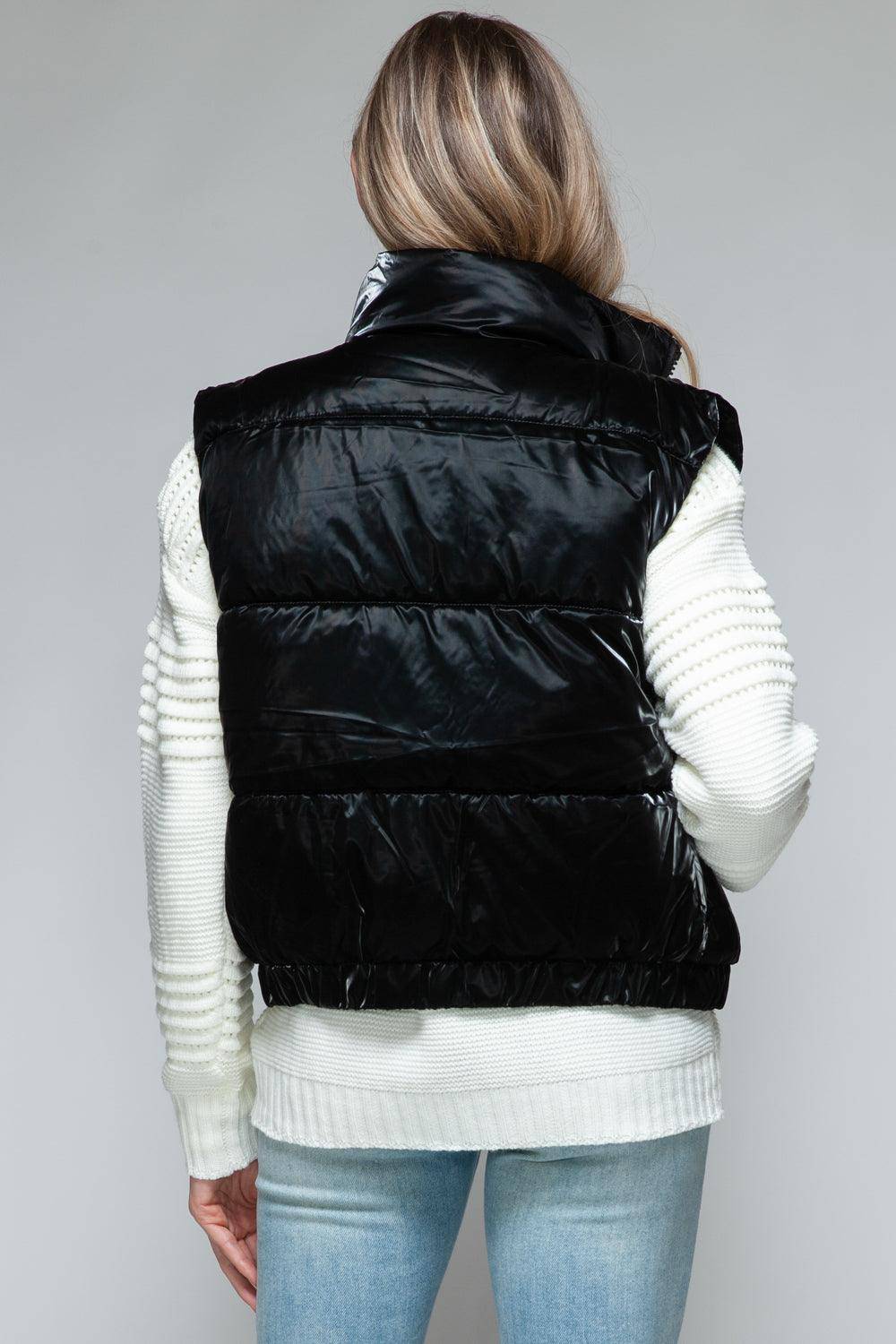 Munyun Fur Puffer Vest - Dapper Deluxe Fashion