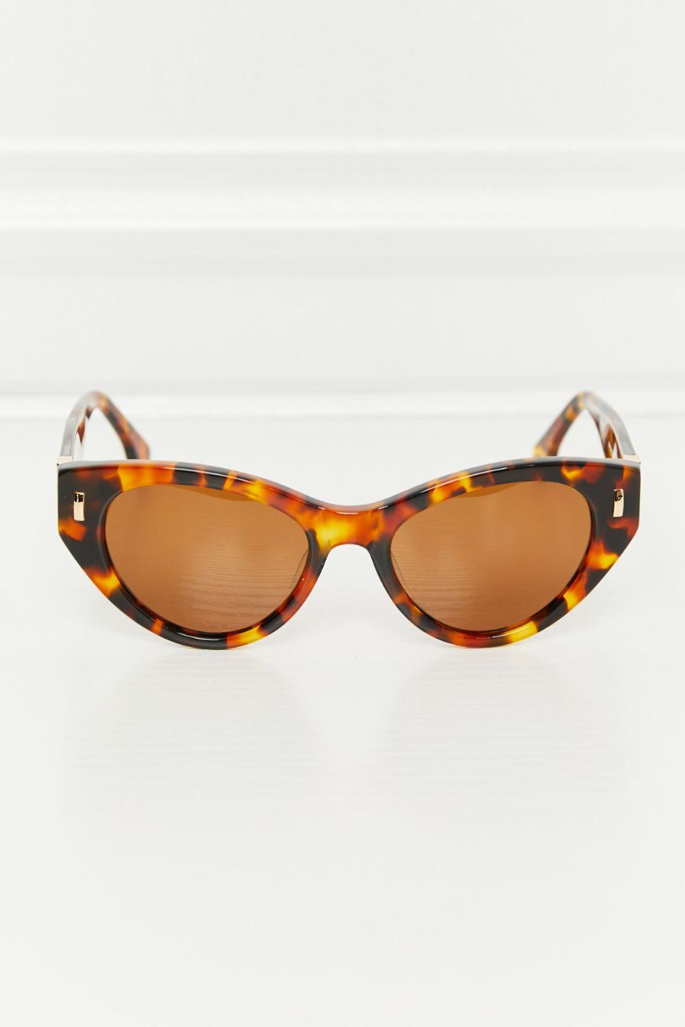 Tortoiseshell Cat-Eye Sunglasses - Dapper Deluxe Fashion