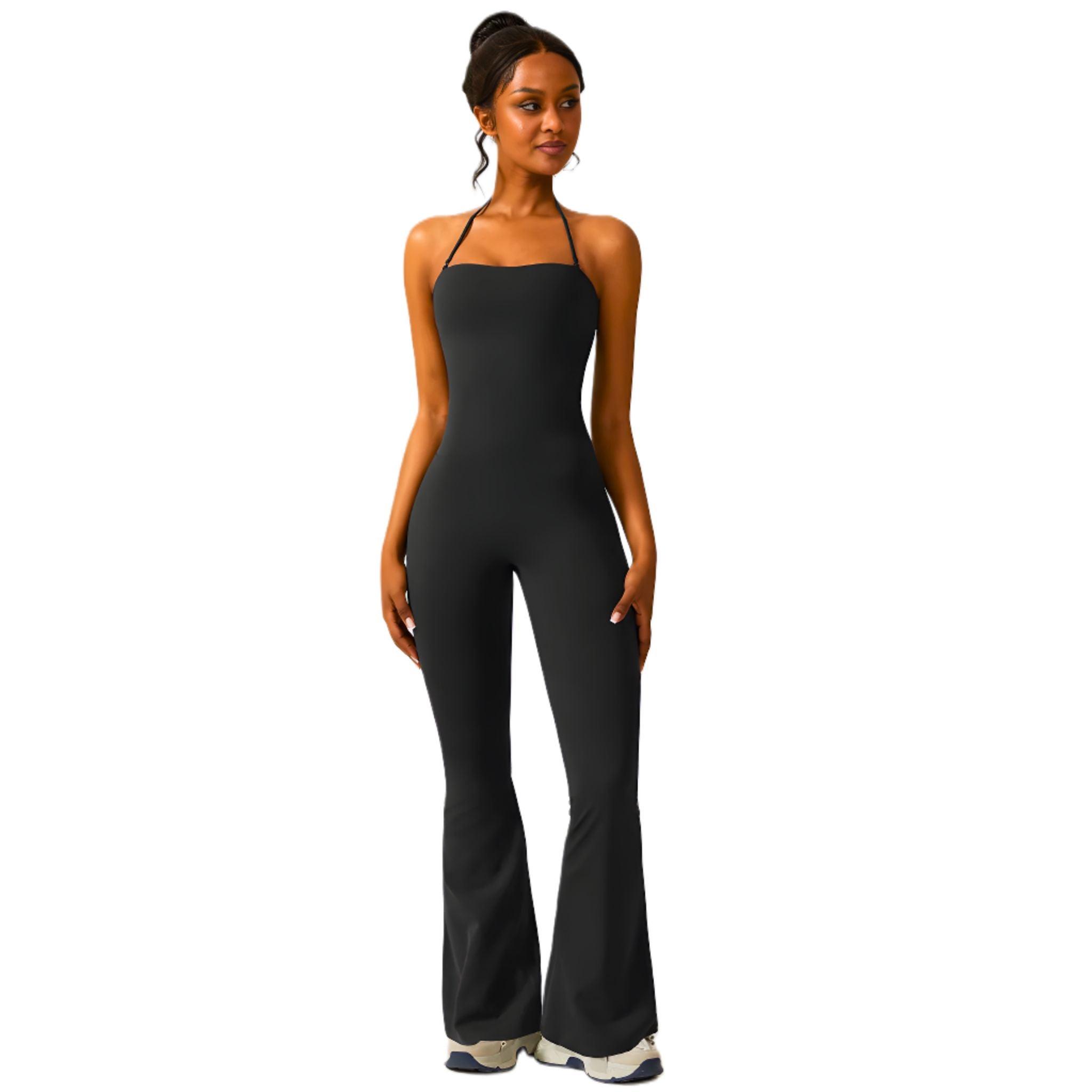 FlareFlex Convertible Sports Jumpsuit - Dapper Deluxe Fashion