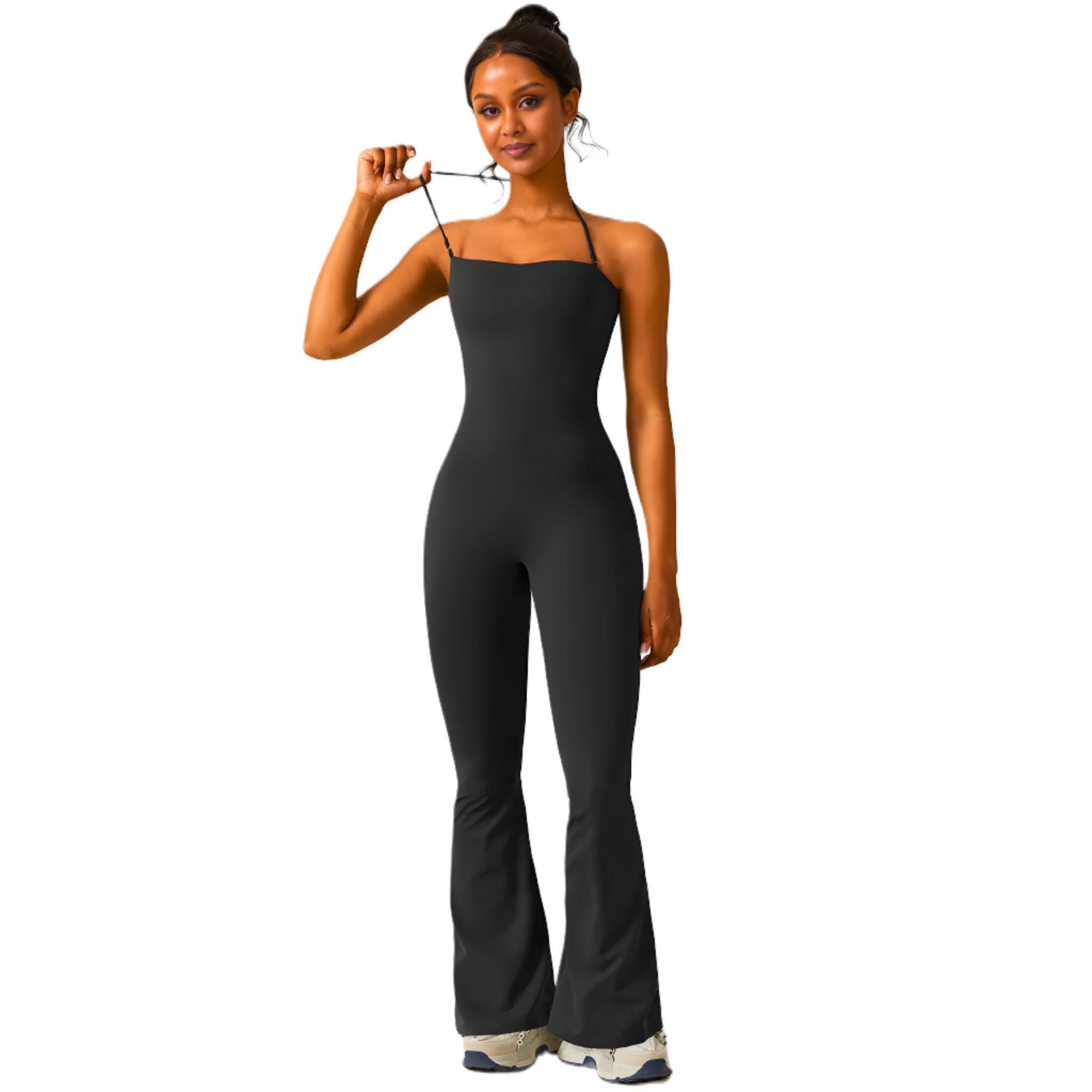 FlareFlex Convertible Sports Jumpsuit - Dapper Deluxe Fashion