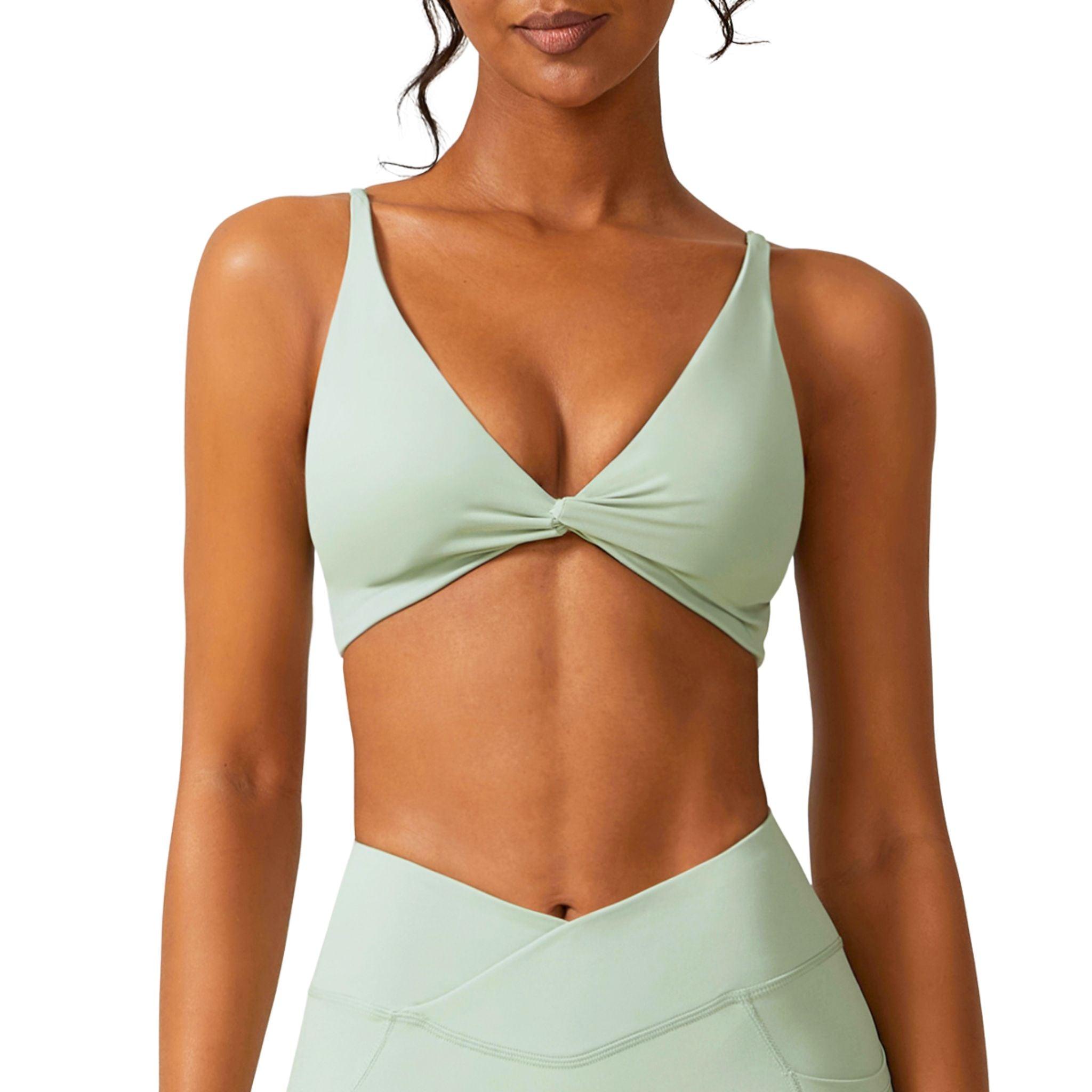 LuxeTwist Sports Bra - Dapper Deluxe Fashion