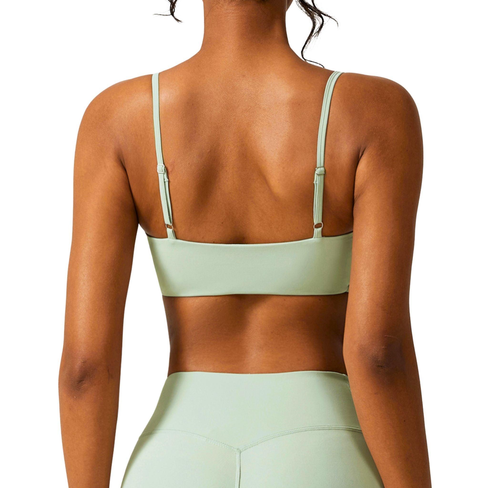 LuxeTwist Sports Bra - Dapper Deluxe Fashion