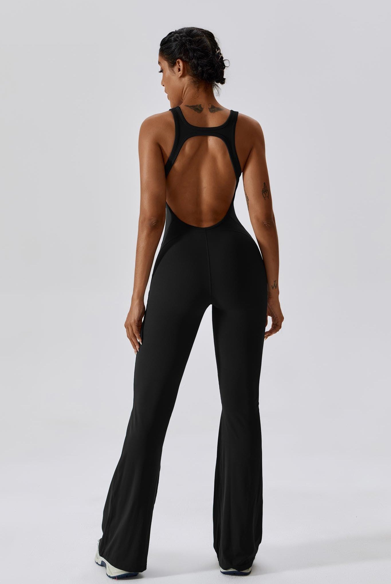 Brooke Booty Lift Active Jumpsuit-Black