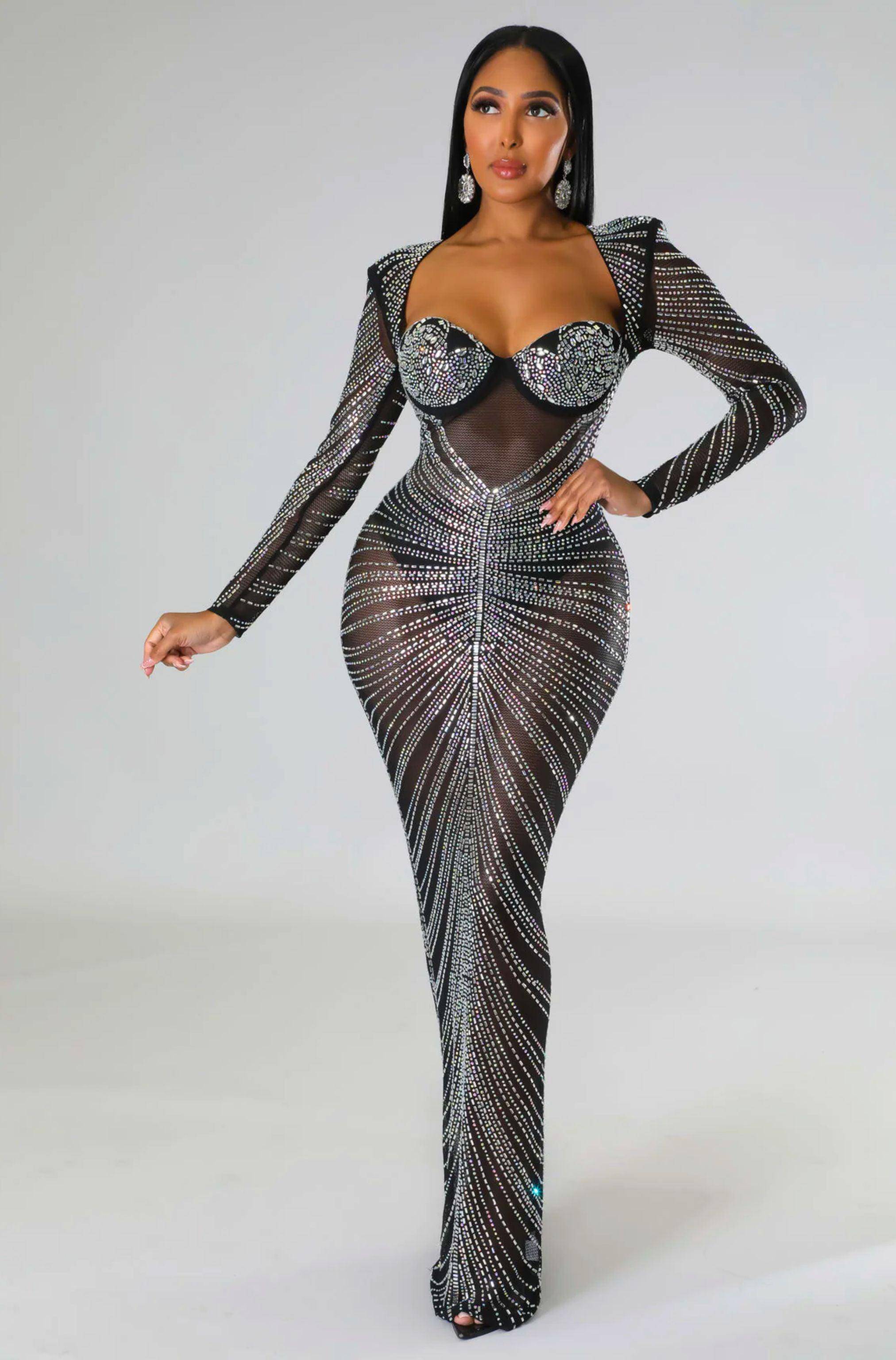 Miss Stunner Dress - Dapper Deluxe Fashion