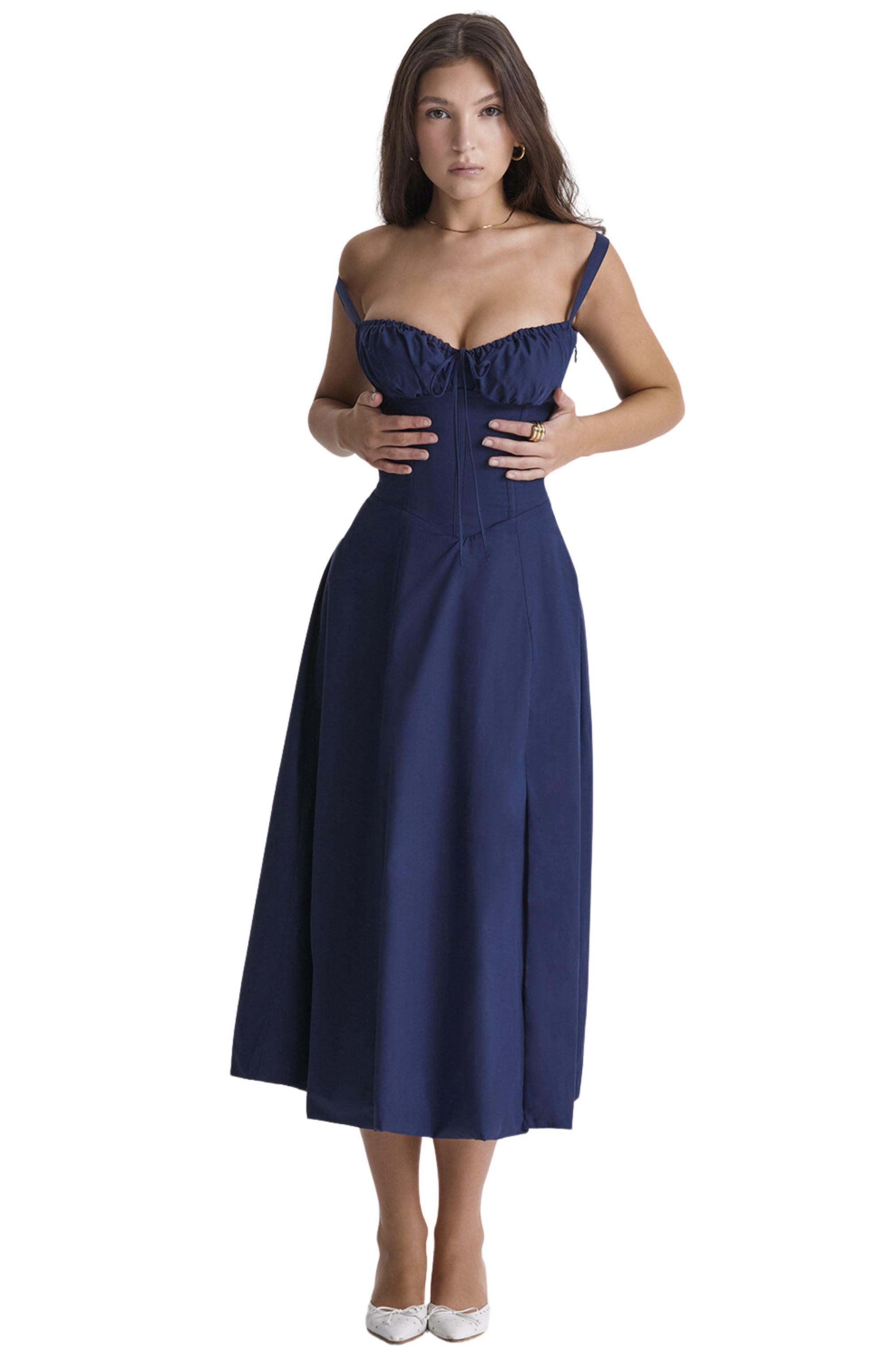 Oia Bustier Sundress - Dapper Deluxe Fashion