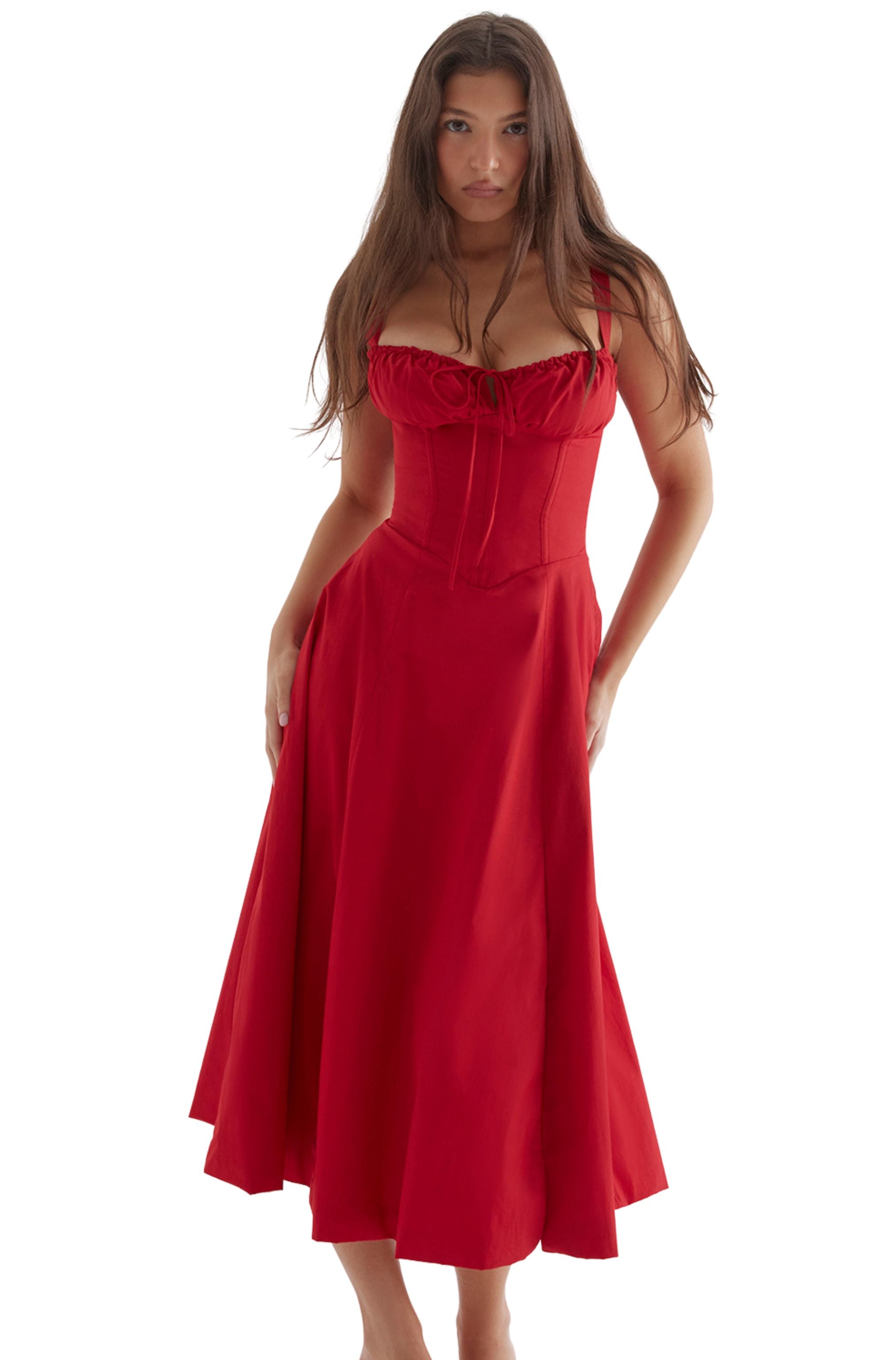 Oia Bustier Sundress - Dapper Deluxe Fashion