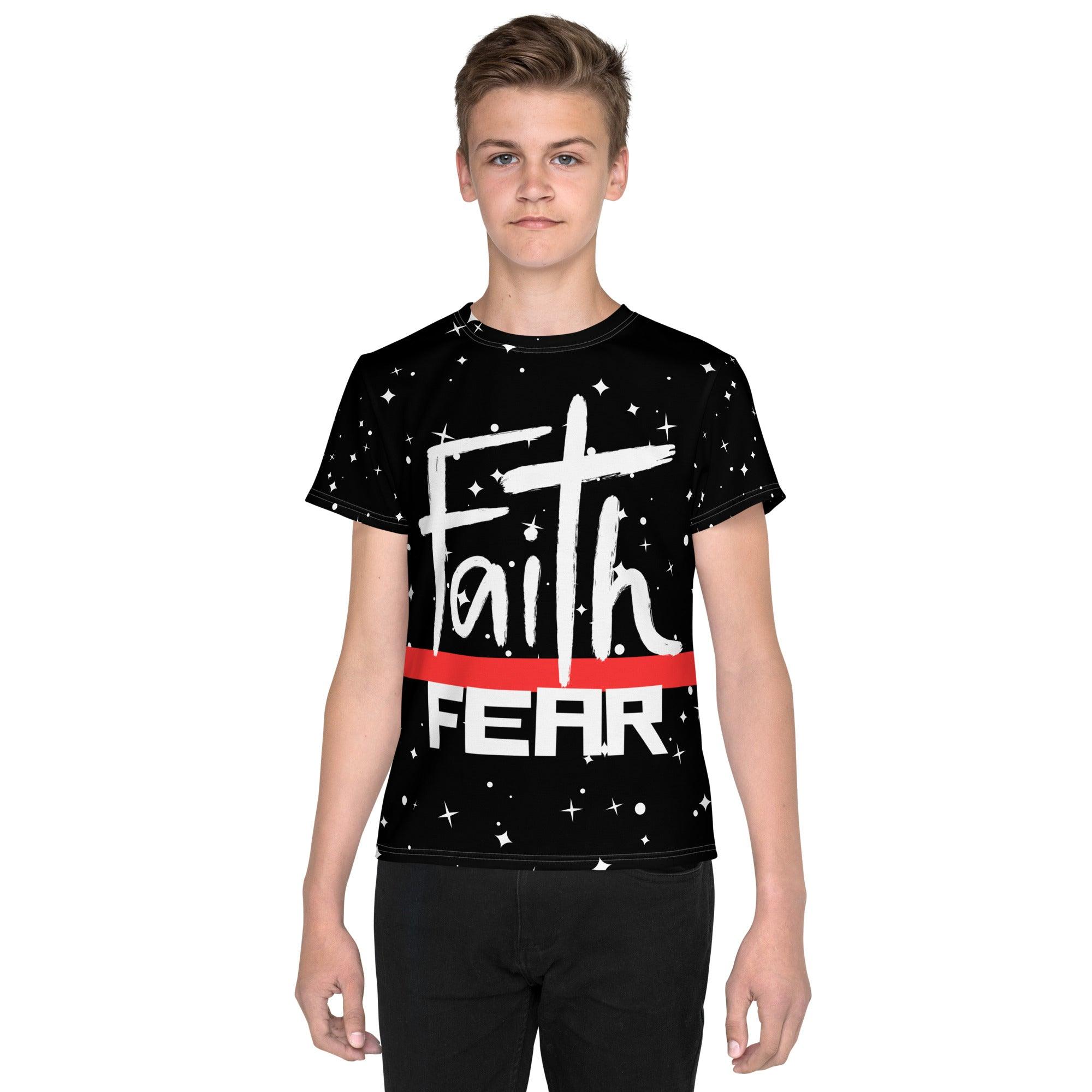 Faith Over Fear t-shirt - Dapper Deluxe Fashion