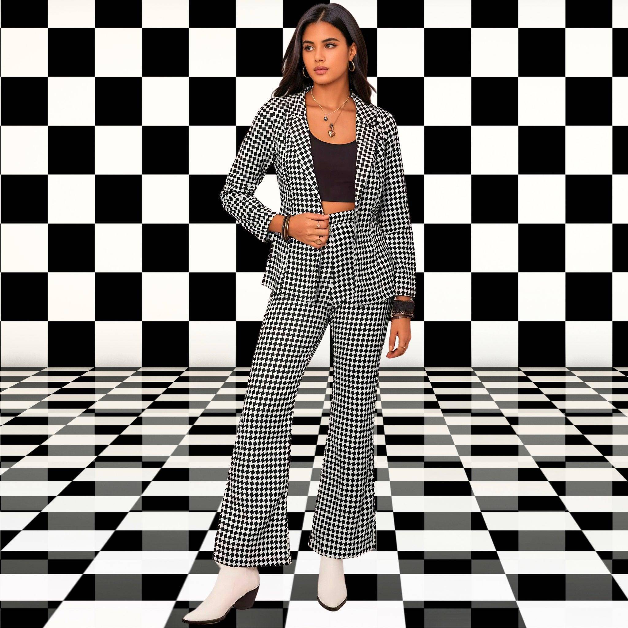 London Checkered Suit - Dapper Deluxe Fashion