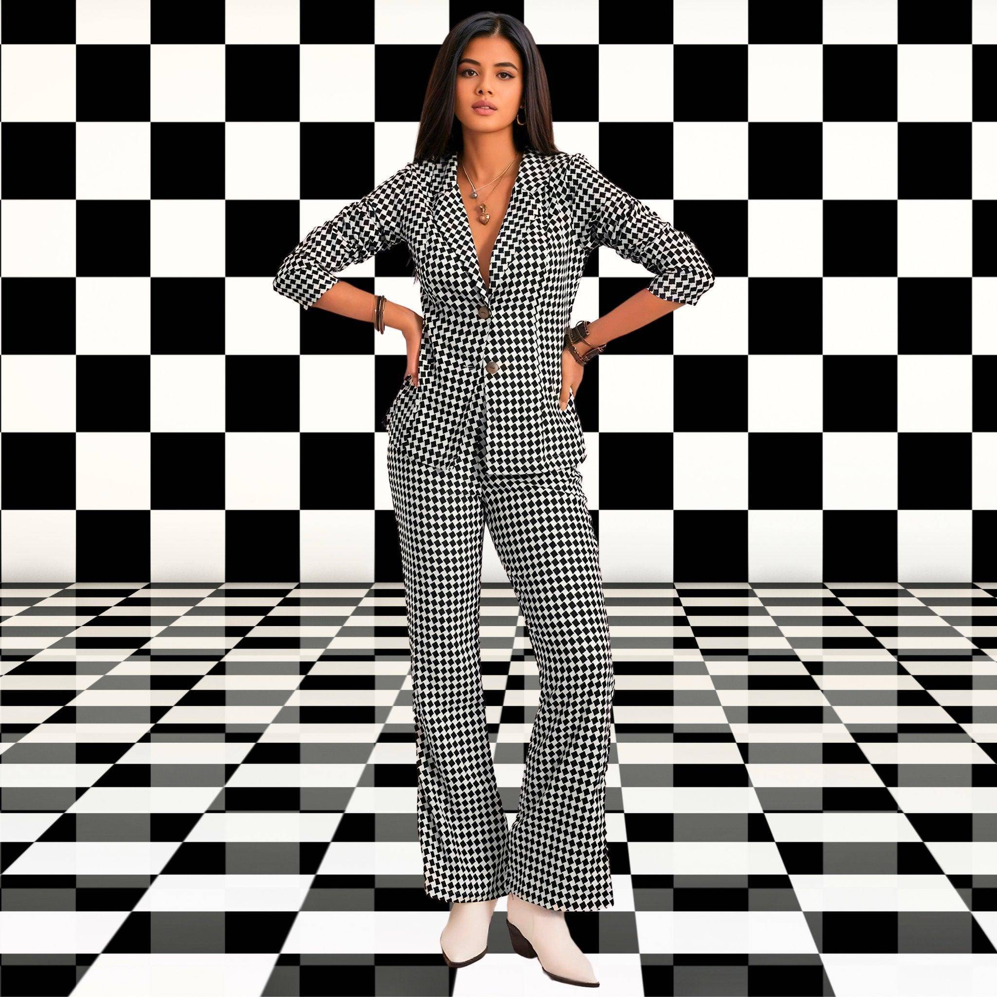 London Checkered Suit - Dapper Deluxe Fashion